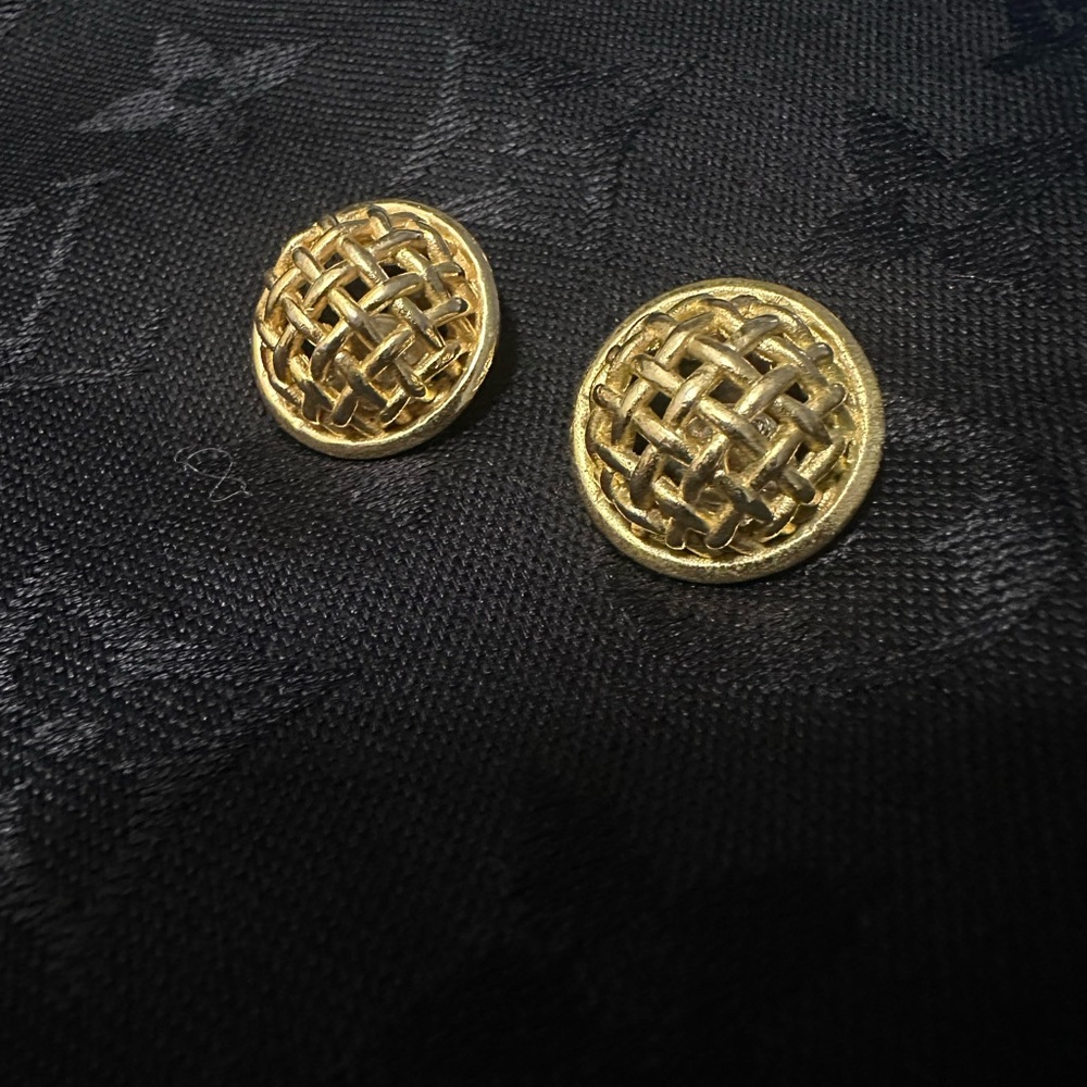 Vintage Christian Dior Clips on earings